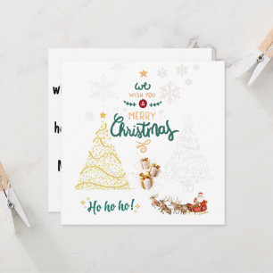 Tarjeta Feliz Navidad