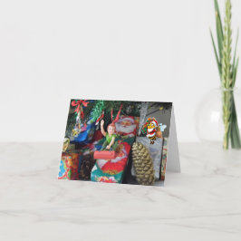 Tarjeta Feliz Navidad.