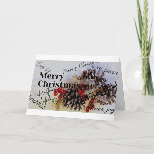 Tarjeta Feliz Navidad (Anverso)