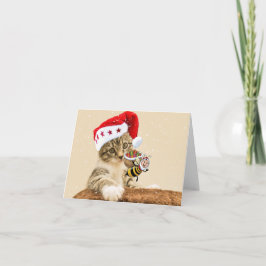 Tarjeta Feliz Navidad.