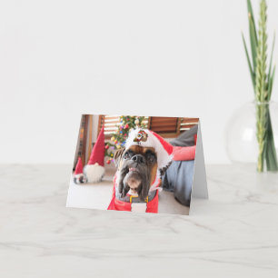 Tarjeta Feliz Navidad.