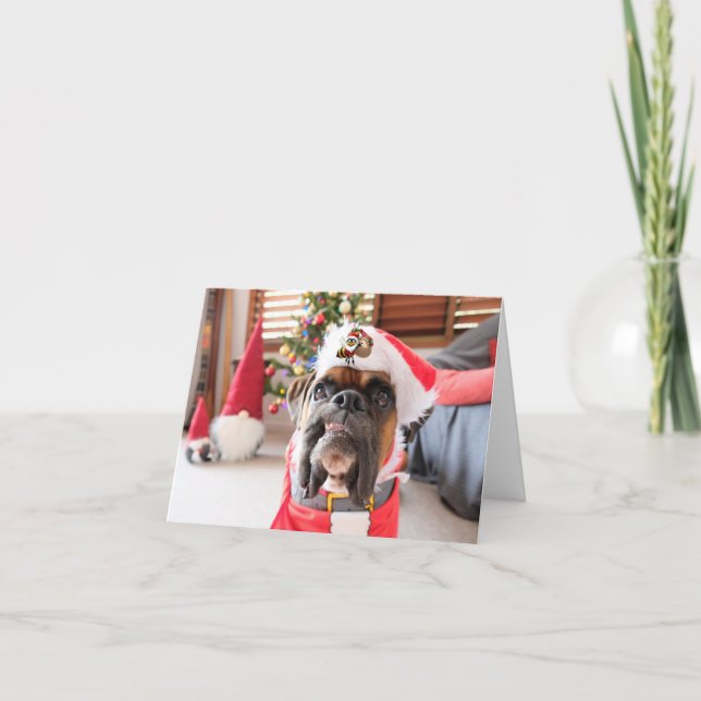 Tarjeta Feliz Navidad. (Anverso)