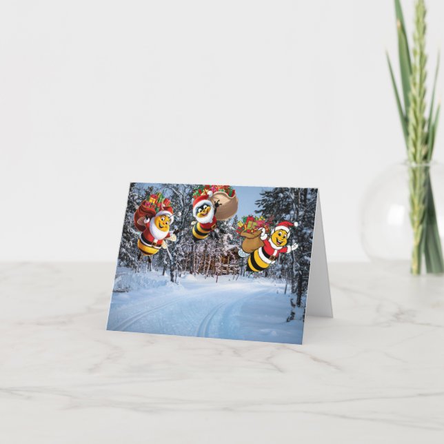 Tarjeta Feliz Navidad. (Anverso)