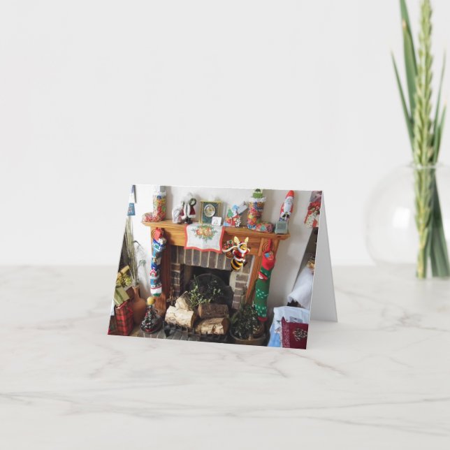 Tarjeta Feliz Navidad. (Anverso)