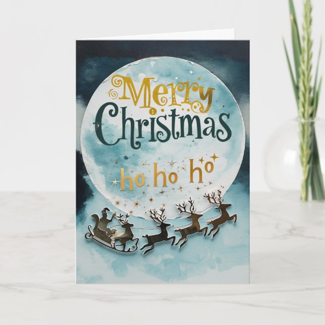 Tarjeta Feliz Navidad (Anverso)