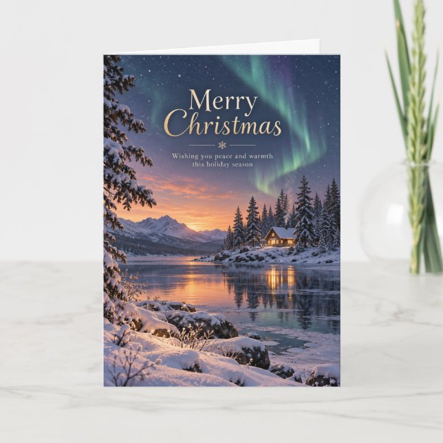 Tarjeta Feliz Navidad (Anverso)