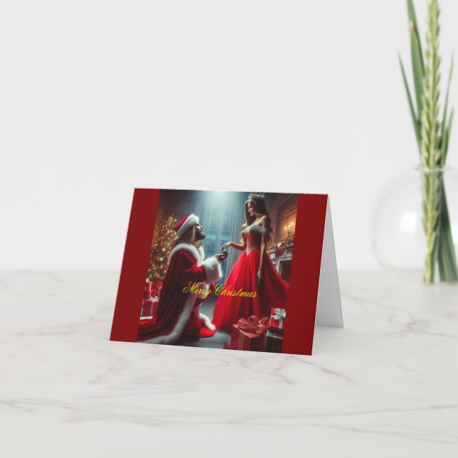 Tarjeta Feliz Navidad (Anverso)