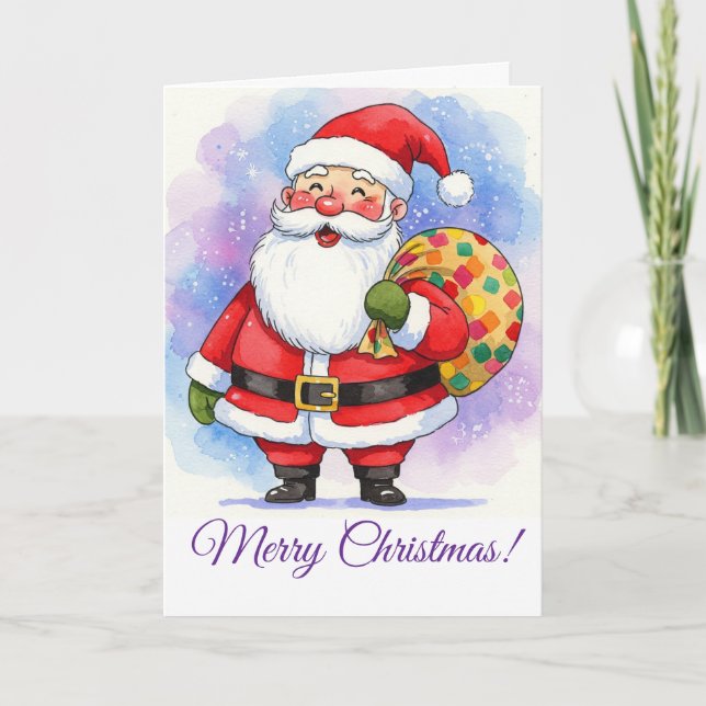 Tarjeta Feliz Navidad  (Anverso)