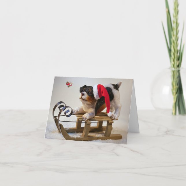 Tarjeta Feliz Navidad. (Anverso)