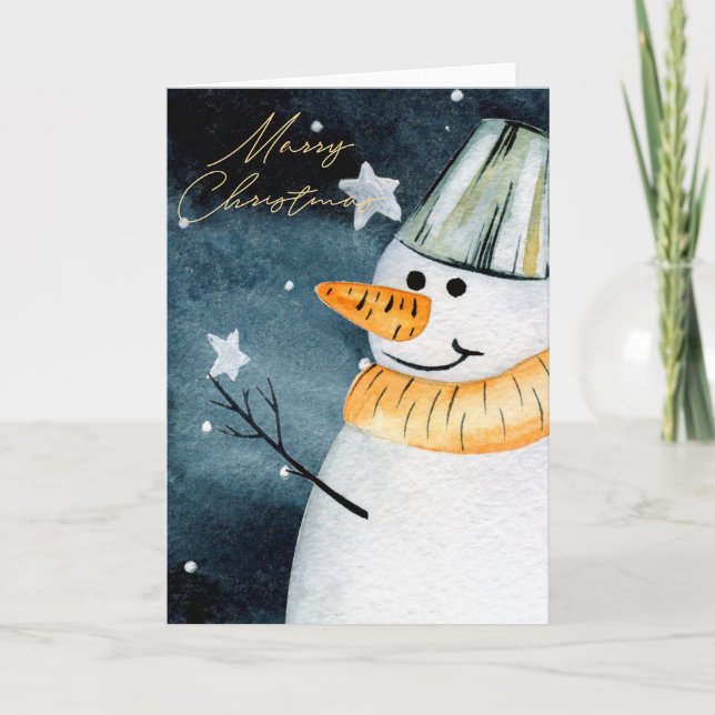 Tarjeta Feliz Navidad (Anverso)