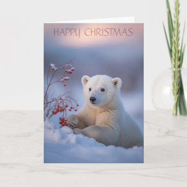 Tarjeta Feliz Navidad (Anverso)