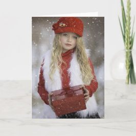 Tarjeta Feliz Navidad.