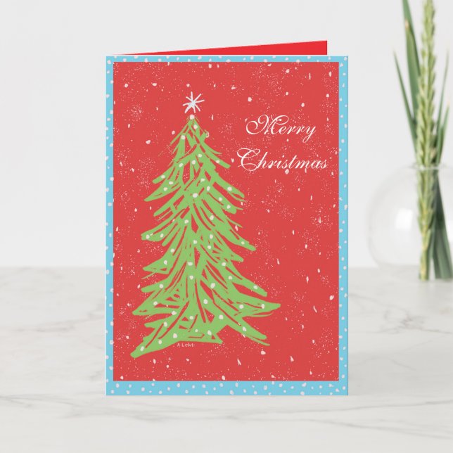 Tarjeta Feliz Navidad (Anverso)