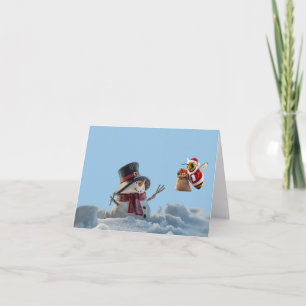 Tarjeta Feliz Navidad.