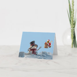 Tarjeta Feliz Navidad.