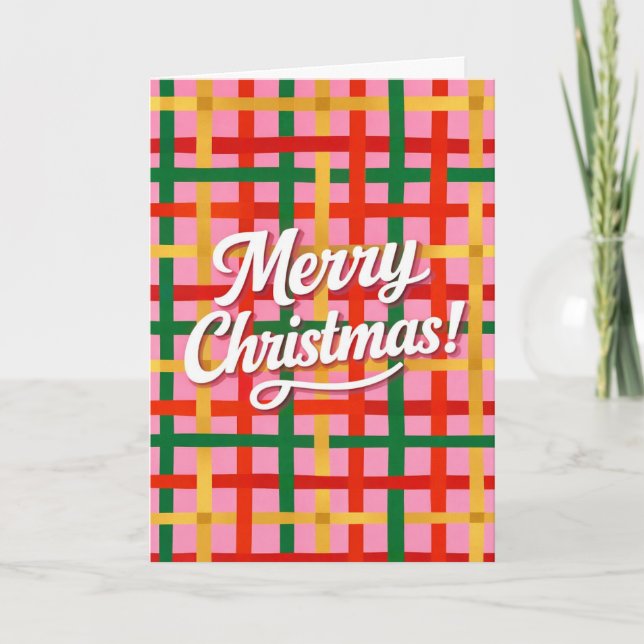 Tarjeta Feliz Navidad (Anverso)