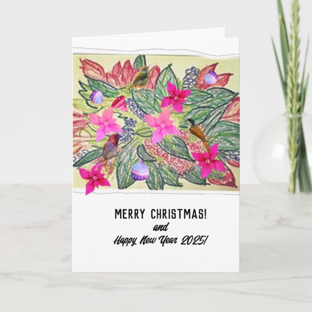 Tarjeta ¡Feliz Navidad! (Anverso)