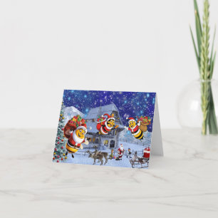 Tarjeta Feliz Navidad.