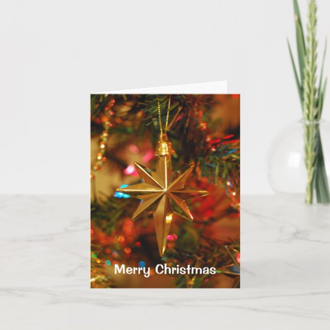 Tarjeta Feliz Navidad (Anverso)