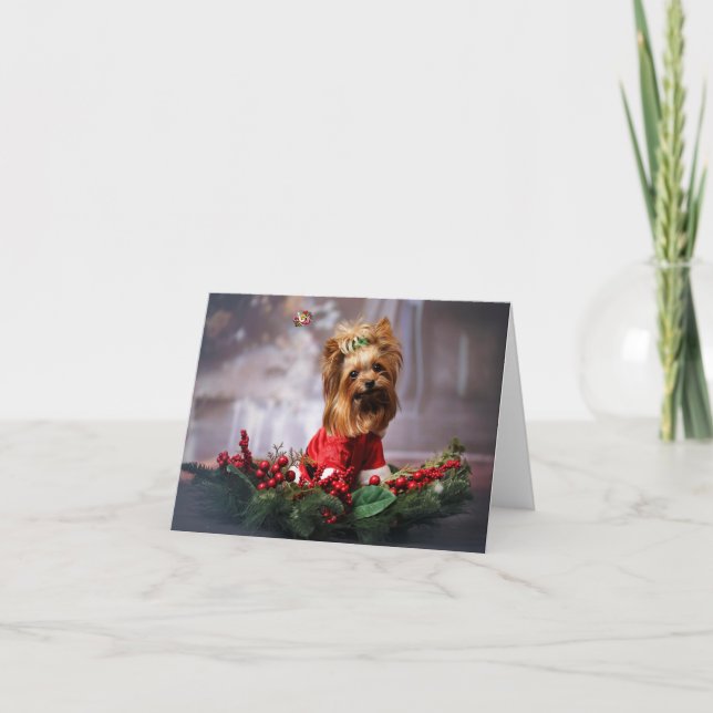 Tarjeta Feliz Navidad. (Anverso)