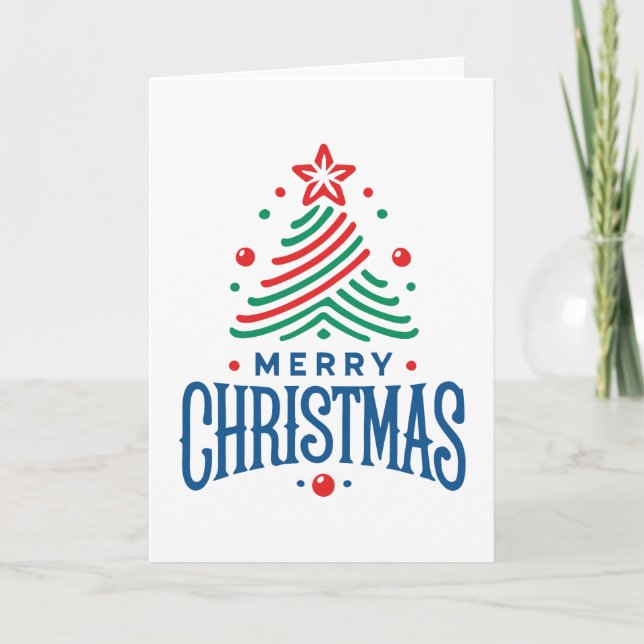 Tarjeta Feliz Navidad 1 (Anverso)