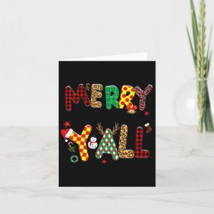 Tarjeta Feliz Navidad 2024 Navidades a juego familiares Li