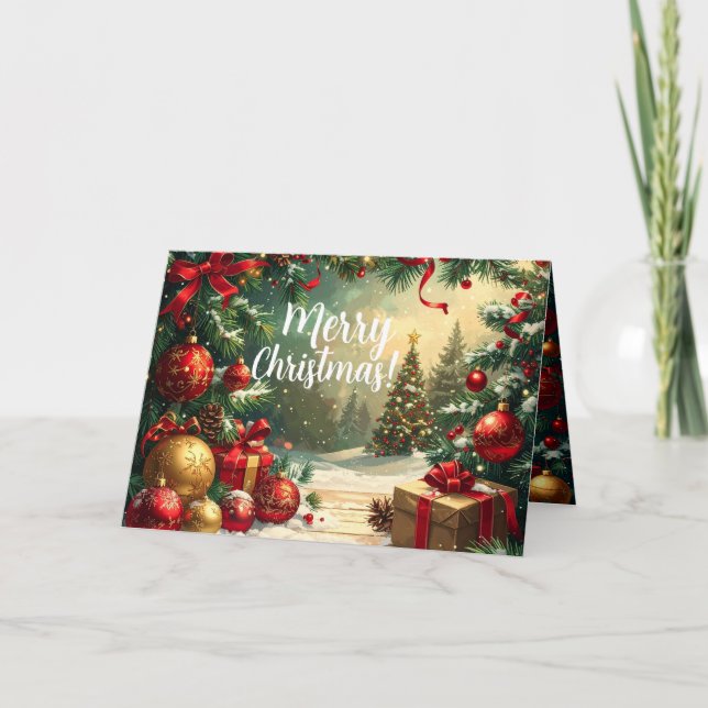 Tarjeta Feliz Navidad 5 Imagen  (Anverso)