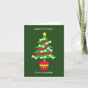 Tarjeta Feliz Navidad a Granddog