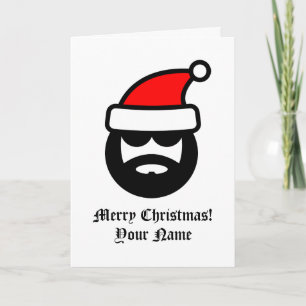 Tarjeta Feliz Navidad a la graciosa personalizado de Papá 