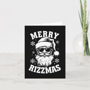 Tarjeta Feliz Navidad a los graciosos Navidades de Santa C