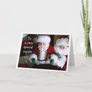 TARJETA FELIZ NAVIDAD A UNA PAREJA **ESPECIAL**