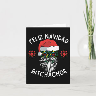 Tarjeta Feliz Navidad Achos Funny Navidad Española