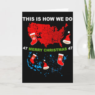 Tarjeta Feliz Navidad Así Es Como Ganamos Trump Gana Elect