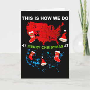 Tarjeta Feliz Navidad Así Es Como Lo Hacemos Trump Gana El