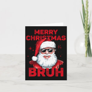 Tarjeta Feliz Navidad Bruto Trump hace que los Navidades s