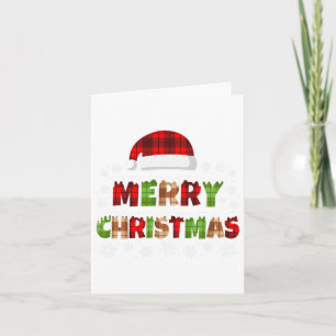 Tarjeta Feliz Navidad Búfalo De Navidad Soldados Hombres M