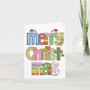 Tarjeta Feliz Navidad Cartas de Mariquita