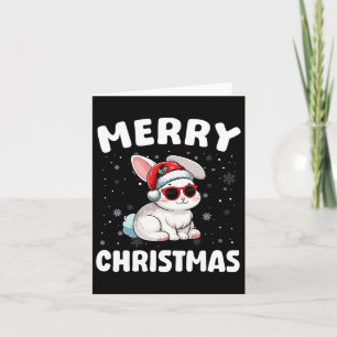 Tarjeta Feliz Navidad Conejo Feliz Navidad Feliz Navidad C