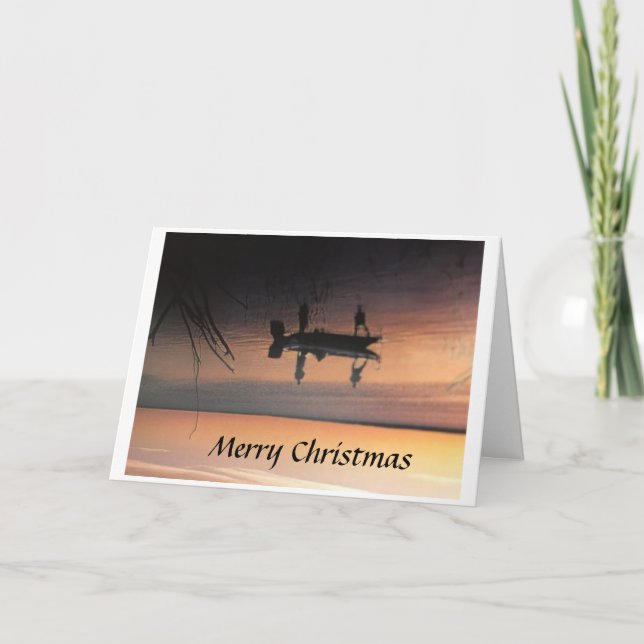 TARJETA FELIZ NAVIDAD DE ***EL LAGO*** (Anverso)