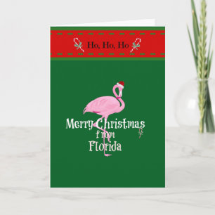 Tarjeta Feliz Navidad desde Florida