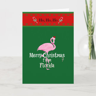 Tarjeta Feliz Navidad desde Florida