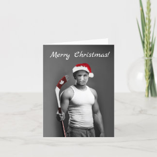 Tarjeta Feliz Navidad desde Hunky Justin Trudeau