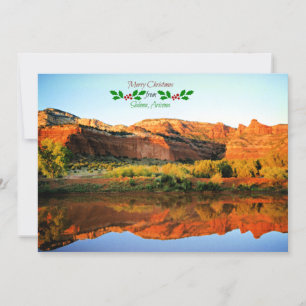 Tarjeta Feliz Navidad desde Sedona, Arizona
