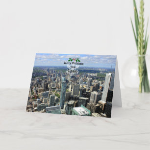 Tarjeta Feliz Navidad desde Toronto