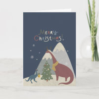 Feliz Navidad Dinosaurios Lindos