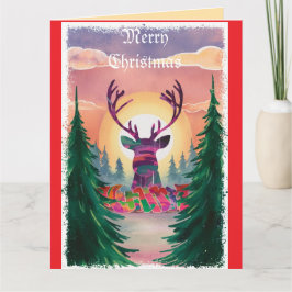 Tarjeta Feliz Navidad Feliz Año Nuevo Festividad floral Ta