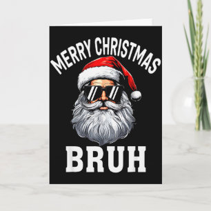 Tarjeta Feliz Navidad Hermano Meme Dicho Divertido Para He