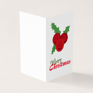 Tarjeta Feliz Navidad lindo dibujo holístico