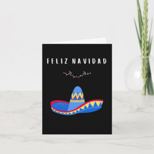 Tarjeta Feliz Navidad Navidad mexicana en español
