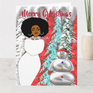 Tarjeta Feliz Navidad, Navidades afroamericanas